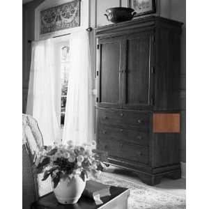 Kincaid Chateau Royale Antique Distressed Brown Armoire   53 165A 