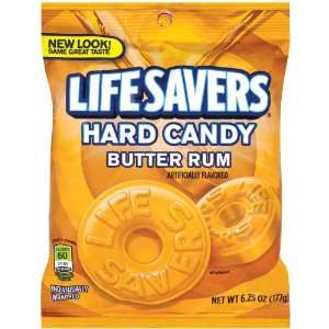 LifeSavers Butter Rum Hard Candy, 12   6.25 Ounce Bags  Fresh