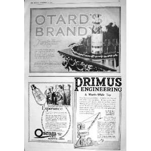   OTARDS BRANDY PRIMUS ENGINEERING OSRAM ELECTRIC LAMPS