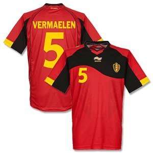  11 12 Belgium Home Jersey + Vermaelen 5