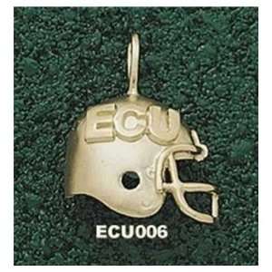  14Kt Gold East Carolina Ecu Helmet