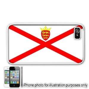  Jersey Channel Island UK Flag Apple Iphone 4 4s Case Cover 