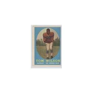  1958 Topps #67   Tom Wilson Sports Collectibles