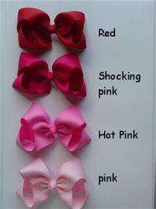 Lot of 10  lg boutique Hairbows hair bow ONLY $2.50ea  