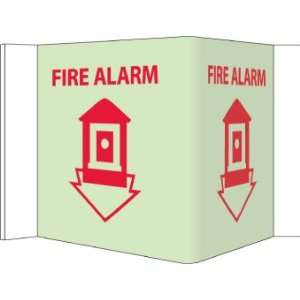 Fire, Visi, Fire Alarm, 5.75X 8.75, Acrylicglow  