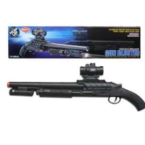  Spring Shotgun FPS 200, Pistol Grip, Scope, Tactical Light 