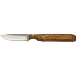 Anza Knives PK1 Small Drop Point Hunter with Wood Handles