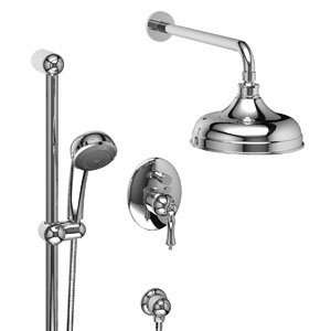 Riobel Tub Shower GN69L Pressure Balance Shower With Diverter And 
