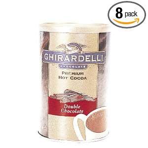 GHIRARDELLI CHOCOLATE Hot Chocolate, Double Chocolate, 16 Ounce Boxes 
