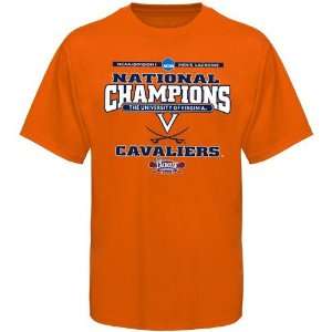   Orange 2009 NCAA Division I Mens Lacrosse National Champions T shirt
