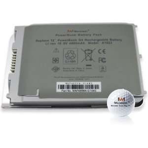 com Morewer (TM) New Laptop Battery for Apple PowerBook G4 12 Series 