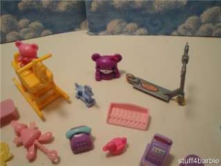  House Baby Nursery Toys Lot 22+ Rocking horse, dolls, bears++  