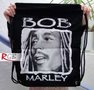 Bob Marley Face Canvas Tote Backpack Bag for Men and Women  