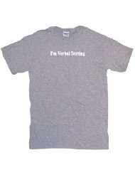 Verbal Texting Mens Tee Shirt in 12 colors Small thru 6XL