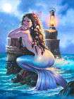 Kika the Mermaid Signed Print by Thor Tiki Nautical