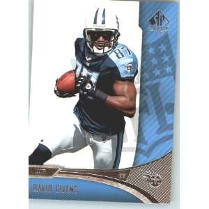 David Givens   Tennessee Titans   2006 SP Authentic Card 