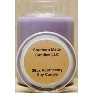  26 oz Apothecary Soy Candle   Sweet Pea 