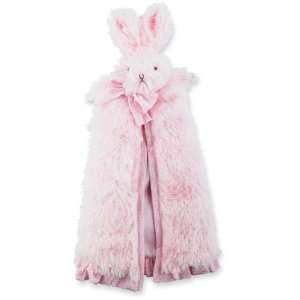  Pink Bunny Cuddler Plush Baby Blanket Toy Baby