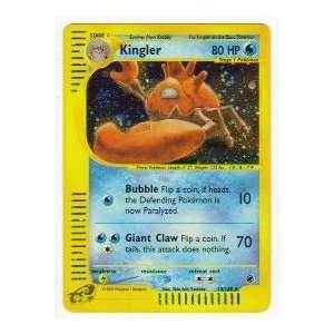  2002 Pokemon Expedition Holo Kingler #15/165 Toys & Games
