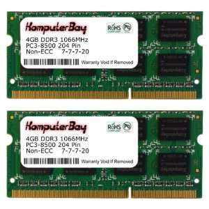   PC3 8500 (7 7 7 20) Laptop Notebook Memory for Apple iMac Electronics