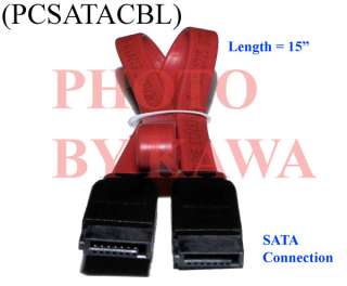 SERIAL SATA HARD DISK DRIVE HD DATA 15in RED PC CABLE  