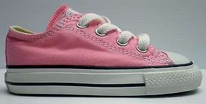 Chuck Taylor All Star Converse Shoes Sneakers PINK WHITE Infant Girls 