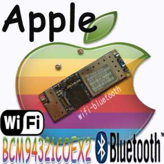 Macbook Air Airport Bluetooth 802.11abgn BCM94321COEX2  