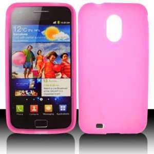 Hot Pink Gel Soft Silicone Skin Cases fit Samsung Epic Touch (Sprint 