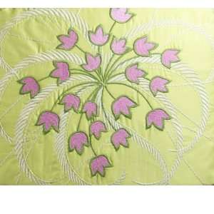  Amy Butler MODENA Embroidered Valance 100% Organic Cotton 