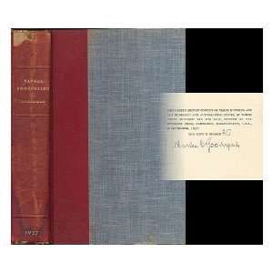   of Charles E. Goodspeed Charles E. (1867 1950) Goodspeed Books