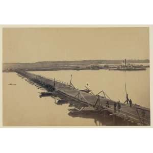   Bridge,built,Engineer Corps,James River,Varina Landing