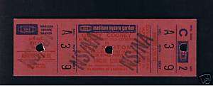 RARE 1981 Gerry Cooney vs Ken Norton boxing ticket  