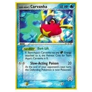  Pokemon   Team Aquas Carvanha (25)   EX Team Magma vs 