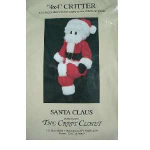  SANTA CLAUSE   USING A 4X4 PIECE OF WOOD DESIGNED BY THE 