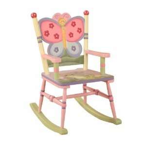  Teamson Magic Garden Rocking Chair Hand Painted Toys 
