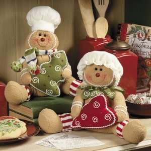  Gingerbread Couple   Party Decorations & Room Decor 