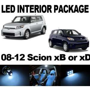  Scion xB or xD 2008 2012 6x SMD LED Interior Bulb Package 