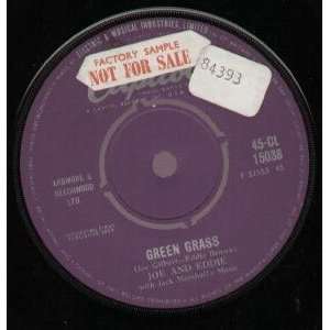  GREEN GRASS 7 INCH (7 VINYL 45) UK CAPITOL 1959 JOE AND 