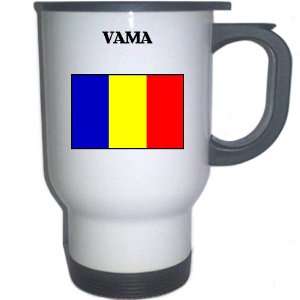  Romania   VAMA White Stainless Steel Mug Everything 