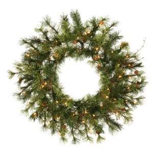  Vickerman 06344   24 Prelit Mixed Country Wreath 50CL 