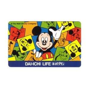  Disney Collectible Phone Card Dai Ichi Life Disneys 