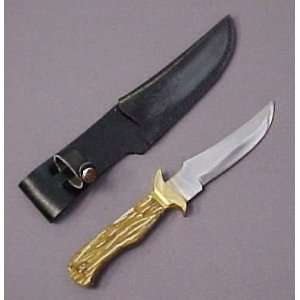  SALE 9 1/2 Stag Handle Hunting Knife