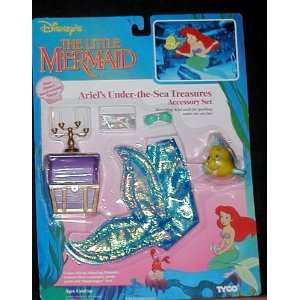  Disney Ariels Under The Sea Treasure Accessory Set (1990 