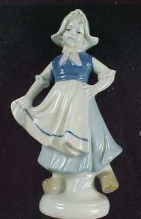 VEB Lippelsdorf Germany Porcelain Girl & Boy Figurines  