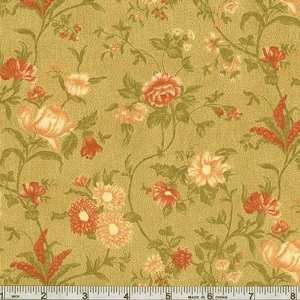  45 Wide Moda Gypsy Rose Vintage Wheat Grass Fabric By 