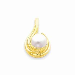  14k Cultured Mabe Pearl Pendant   XMP55 Jewelry