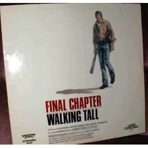 Walking Tall Final Chapter Laser Disc