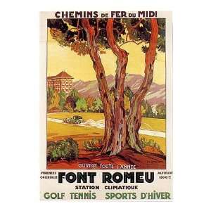  Font Romeu Poster Print