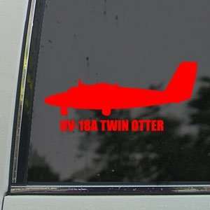  UV 18A TWIN OTTER Red Decal Military Soldier Car Red 