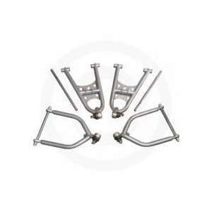 Lone Star Racing Front A Arms   3 extension, stock position   Chrome 